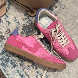 Pink and Purple Sneakers